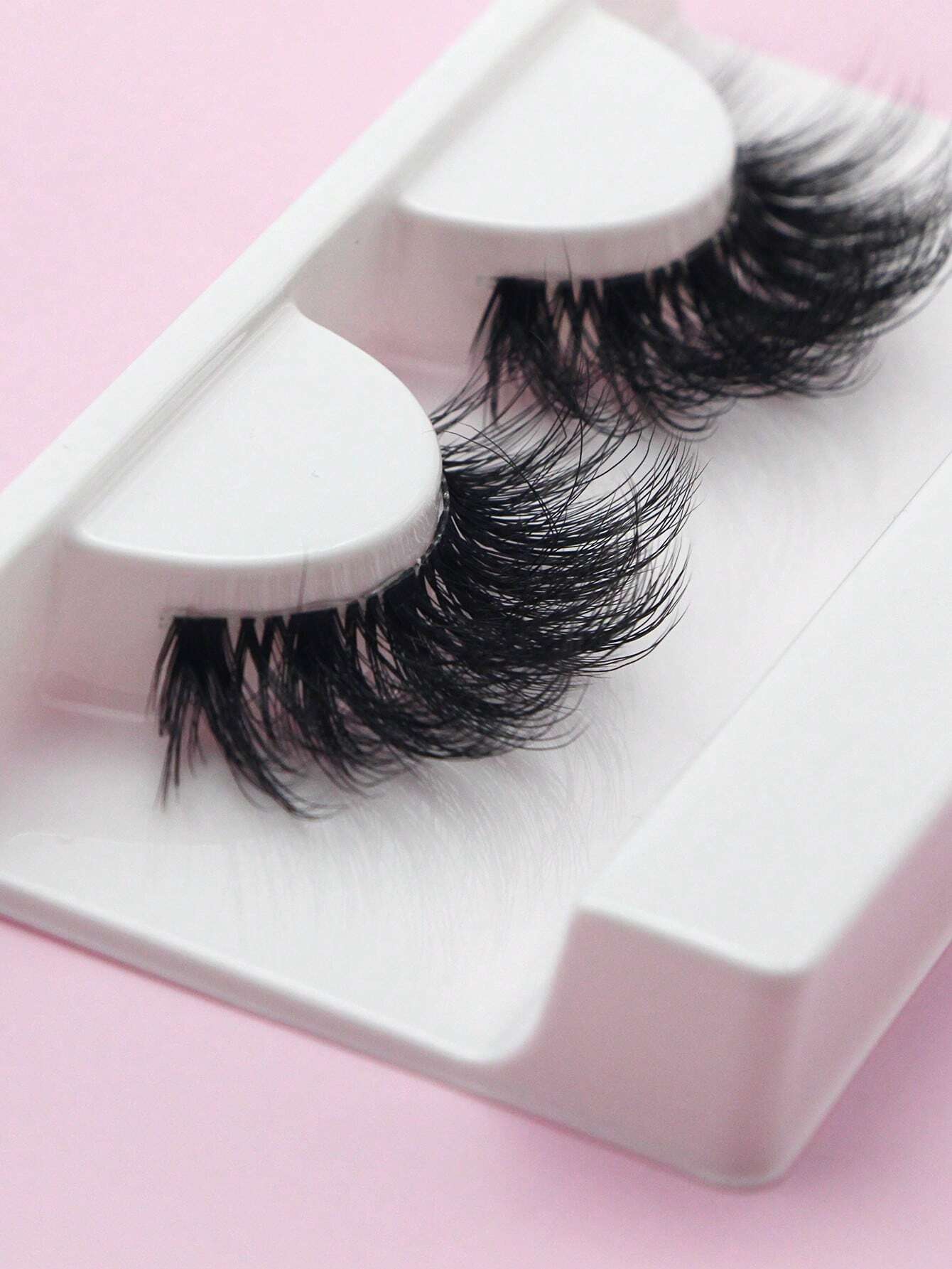 1 Pair 15Mm Eyelashes - Fluffy, Natural Curling Cute Eyelashes