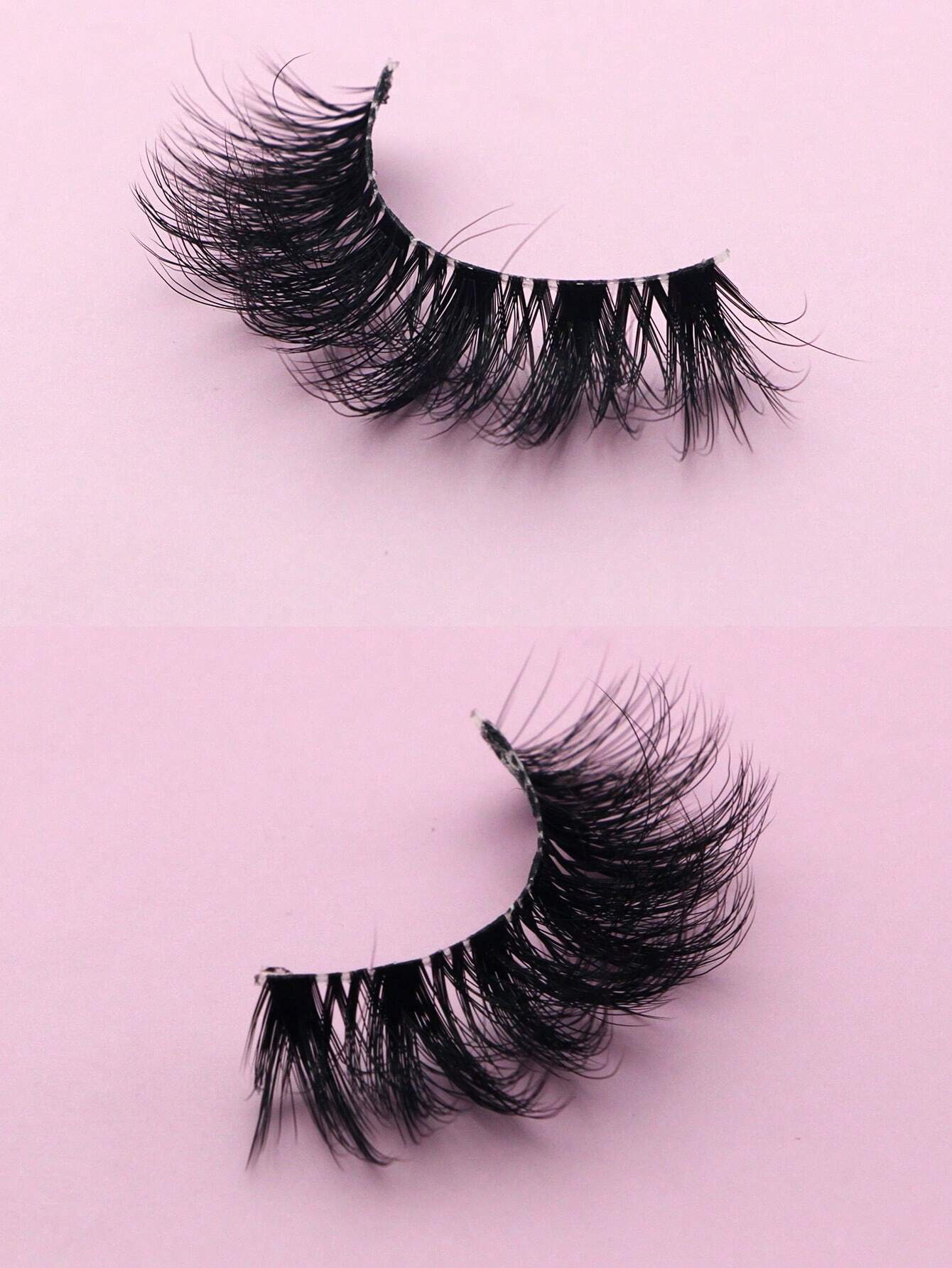 1 Pair 15Mm Eyelashes - Fluffy, Natural Curling Cute Eyelashes