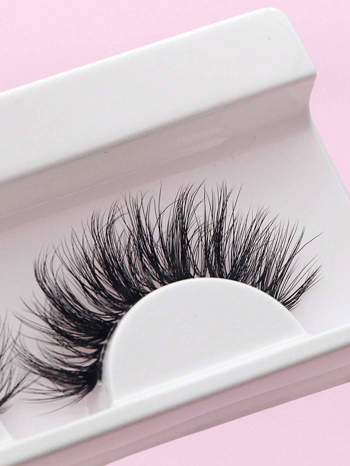 1 Pair 15Mm Eyelashes - Fluffy, Natural Curling Cute Eyelashes