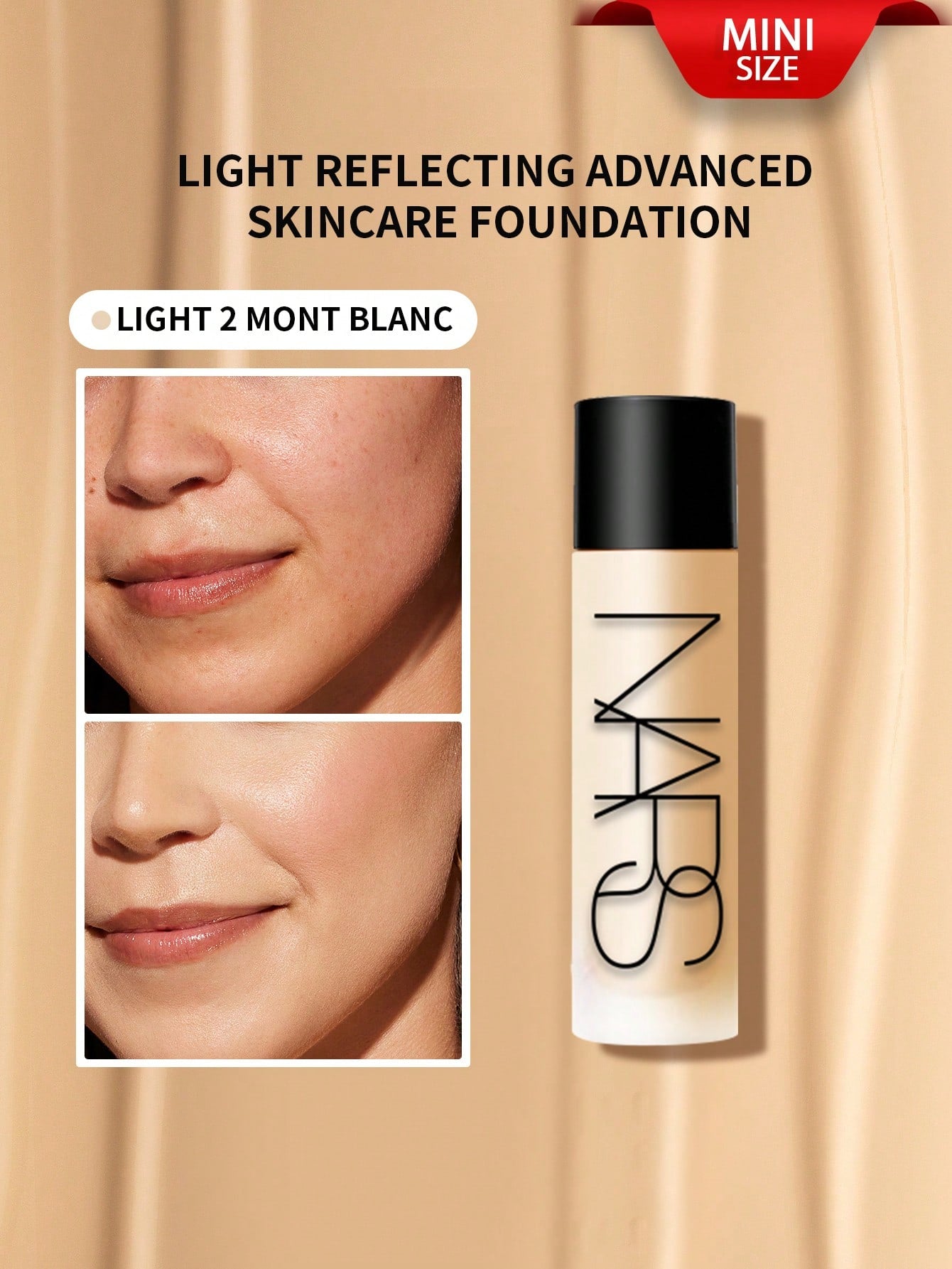 Nars Light Reflecting Foundation - Mini Size - #MONT BLANC-LIGHT 2